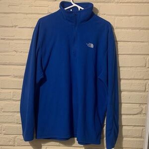 The North Face Royal Blue Quarter-Zip Fleece